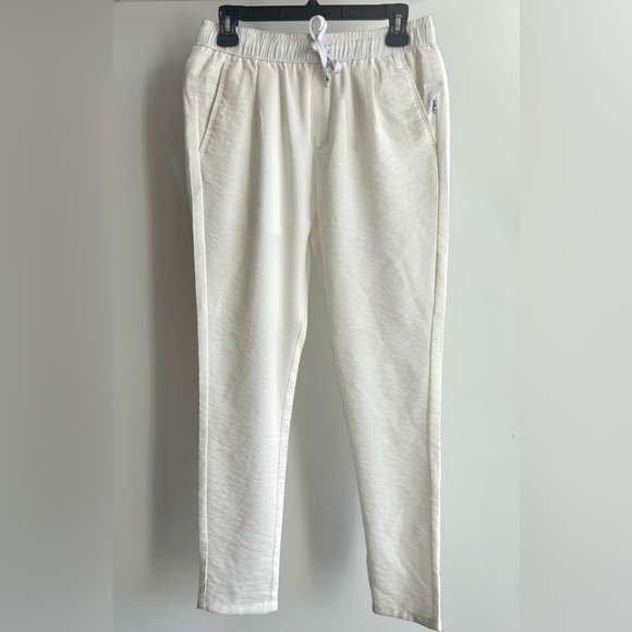 🔥🔥🔥NWOT Casual White Jogger Pants - Picture 3 of 7
